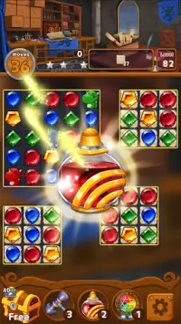 Magische Juwelen-Königreich: Match-3 puzzle Screen Shot 11