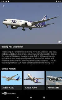 Aircraft Recognition - Plane ID Screen Shot 7