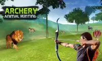 tir à l'arc animaux safari chasse 3D Screen Shot 4