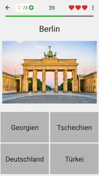 Hauptstädte aller Länder der Welt: Geographie-Quiz Screen Shot 0