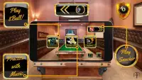 Golden Billiard Arena - 3d snooker e 8 bola Screen Shot 4