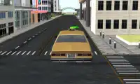vegas taxi car parking sim 3D Screen Shot 1