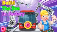 สร้างรถบัสในโรงงาน: เกมสร้างยานพาหนะ Screen Shot 2