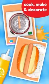 खाना पकाने का खेल - हॉट डॉग Screen Shot 15