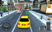 Modern Taxi Driver Game - New York Taxi 2019 Screen Shot 1