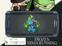 Frozen Ninja Running Soni PRO Screen Shot 1