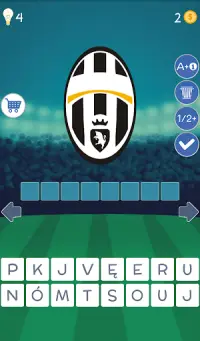 Piłka nożna Logo Quiz Screen Shot 9