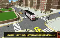 सिटी बस सिम्युलेटर 3 डी Screen Shot 3