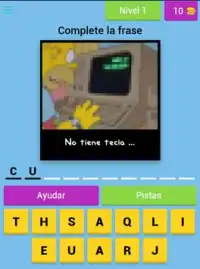 Los Simpsons: Adivina la frase (Homero) Screen Shot 8