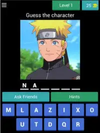 Naruto Quiz Screen Shot 4
