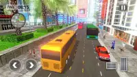 City Bus Driver Simulator 2017 - Pro Coach Racer Screen Shot 4