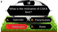 Gioco di Quiz Di Calcio Screen Shot 8