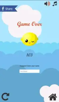 Happy Lemon Jump Screen Shot 3