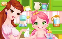 baby and mommy care games Screen Shot 0