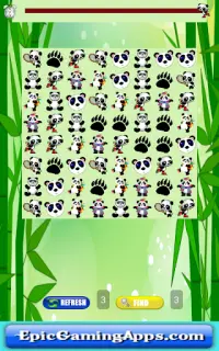 Panda Bear Game: Kids - FREE! Screen Shot 1