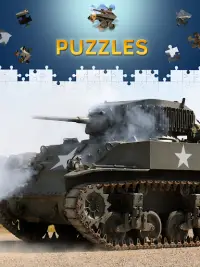 Military Tank Jigsaw Puzzles Screen Shot 0