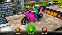 Дети Мотоцикл Stunt Rider 3D Screen Shot 11