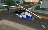 Police Helicopter : Crime City Cop Simulator Game Screen Shot 0