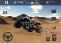 몬스터 트럭 레이싱 게임 2020 : 사막 게임 Screen Shot 4