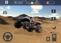 Monster Truck Racing Games 2020 : Desert Game Screen Shot 4