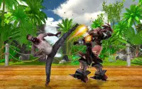 "Robot vs zombies- siêu chiến đấu kung fu " Screen Shot 0