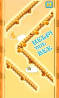 Bee Hive Rush - Salve a Abelha dos Obstáculos Screen Shot 2