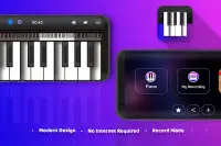 Real Piano Keyboard Screen Shot 0