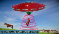 비행 UFO 시뮬레이터 우주선 공격 지구 전쟁 Screen Shot 8
