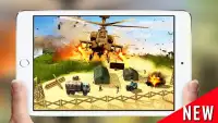 गनशिप हवा हेलीकॉप्टर युद्ध 3 डी Screen Shot 1