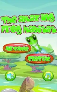 The Amazing Frog Habitat Match 3 Screen Shot 0