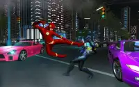 Flying Flash Hero: حبل الرجل في مدينة فيغاس Screen Shot 7