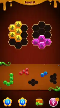 Hexa Block Puzzle Hexagon Weed Game Screen Shot 4