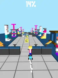 Blocky Pass Death Race Screen Shot 7