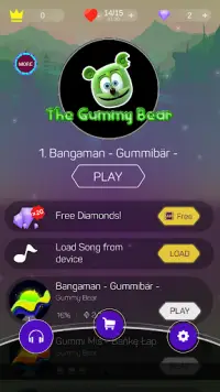The Gummy Bear Dot EDM Beat Screen Shot 0