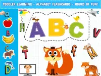 Toddlers ABC Flashcards - Preschool Games For Kids Screen Shot 0