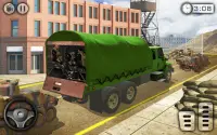 Offroad Cargo Army Truck Driving Simulator Screen Shot 0