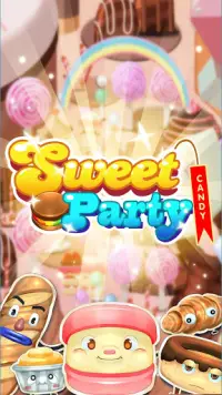 Sweet Candy Party : Free Match-3 Game Screen Shot 0