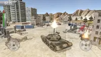 Tank Dövüş Savaşı Oyunları Ordu Atış Oyunları 2020 Screen Shot 2