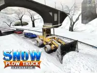 Winter Snow Plow Excavator Sim Screen Shot 4