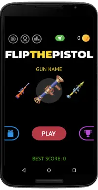 Flip The Pistol Screen Shot 0