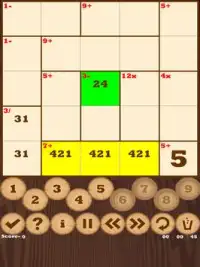 Calcudoku Mathdoku(Sudoku) Screen Shot 6