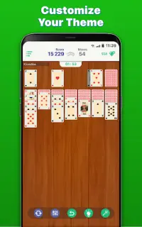 Classic Solitaire/Klondike cards game Screen Shot 10