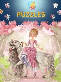 Princess Puzzle für Mädchen Screen Shot 1