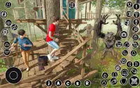 floresta Lobisomem Jogos 3D Screen Shot 1