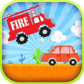 Crazy Jumpy Fire Truck Racing