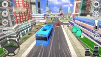 City Coach Bus Driver 3D Bus Simulator Screen Shot 2