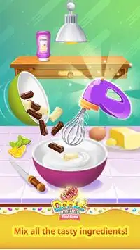 Donut Making Food Game Screen Shot 0