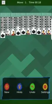 Spider Solitaire 2018 Screen Shot 4