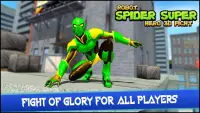 juegos héroe robot: hombre araña juegos de lucha Screen Shot 1