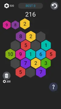 Exceed Hexagon Fun puzzle game Screen Shot 0